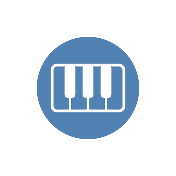 钢琴坚实的图标孤立在白色背景上。矢量插图。图片下载