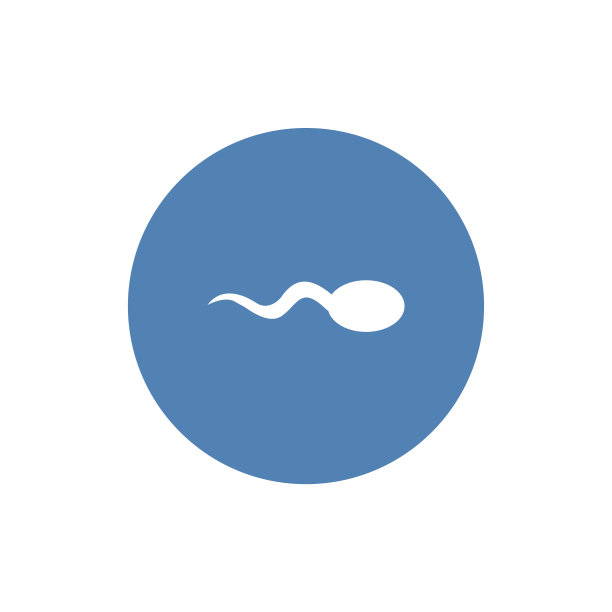 精子/精子图标矢量标志模板。时髦的现代矢量符号的网站设计或移动应用程序。图片下载