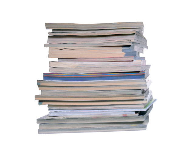 那一大摞杂志图片下载