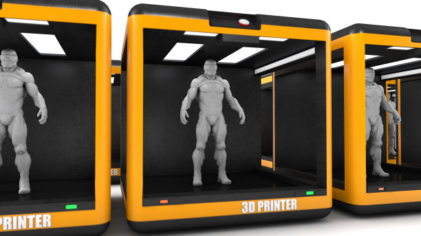 3d渲染和3d打印机图片下载