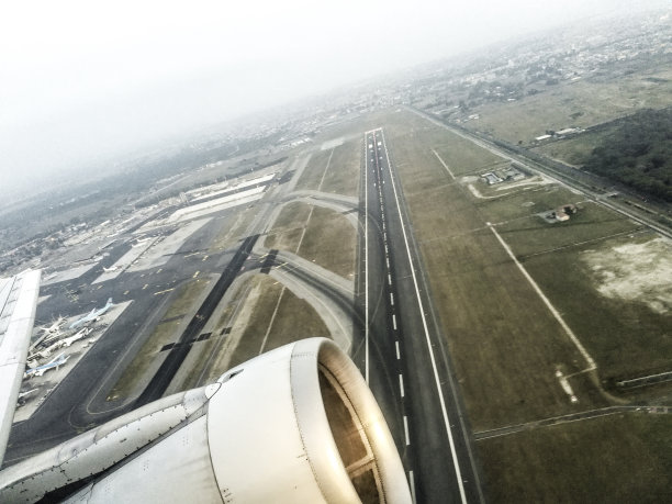 航空旅行的观点图片下载