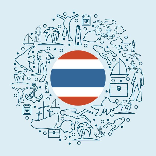 旅游和假期插图图片下载