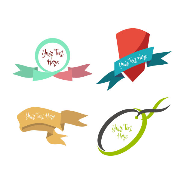 摘要徽章空白设计矢量模板框架边界图片下载