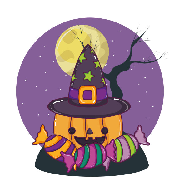 万圣节恐怖漫画图片下载