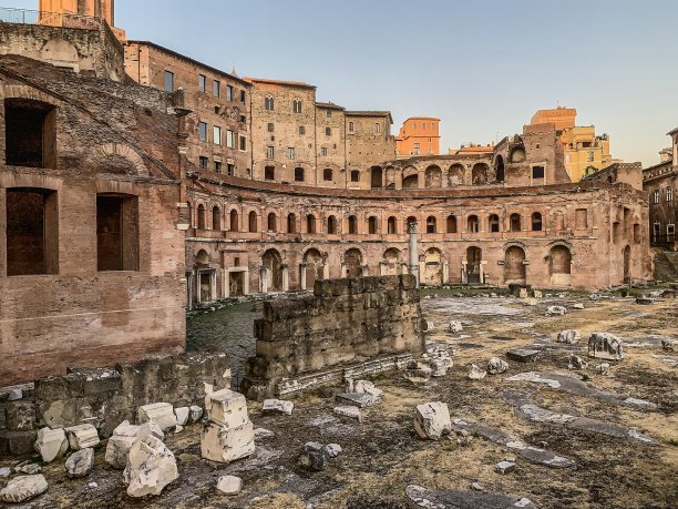 罗马帝国广场，意大利图片下载