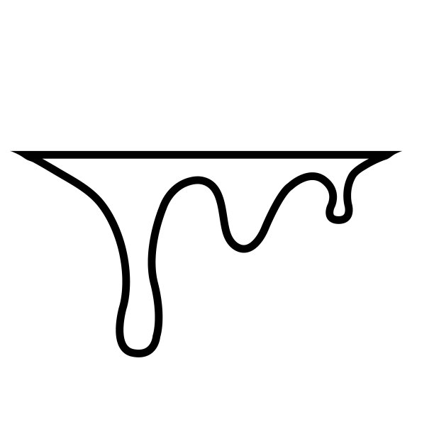 滴漆套装。液体滴。滴线图标隔离在白色背景上图片下载