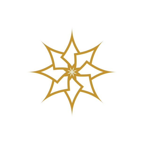 美花矢量图标设计图片下载