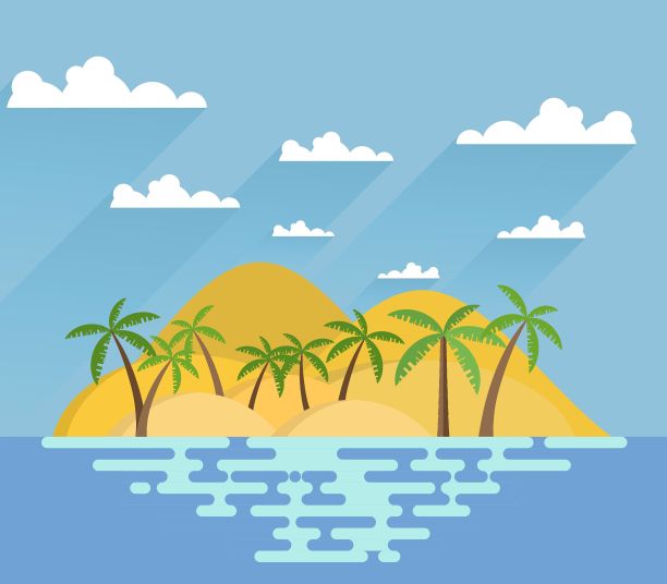 热带岛屿图片下载