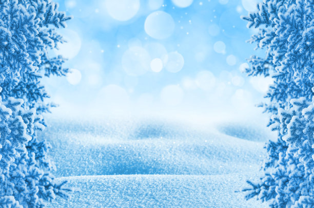 冬季圣诞背景图片下载