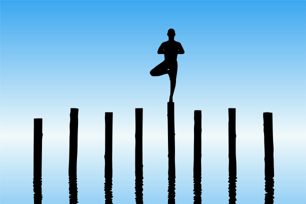 瑜伽在早上图片下载