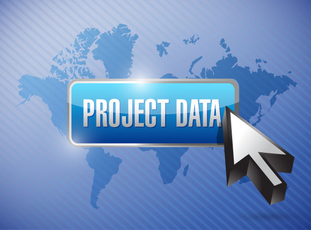 项目数据按钮云货币概念图片下载