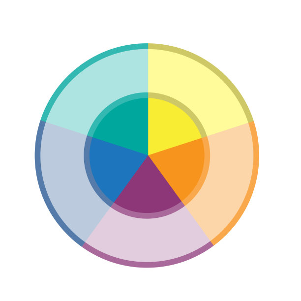 信息图表模板为5个位置。丰富多彩的区域图。白色背景图片下载