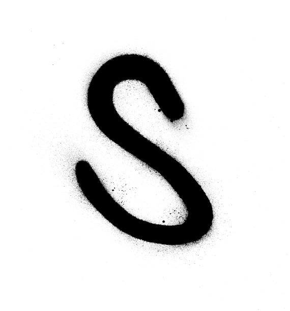 涂鸦字体喷在黑色上面的白色图片下载