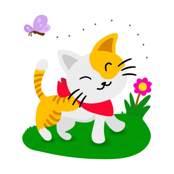 快乐的猫图片下载