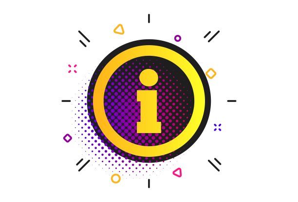 信息符号图标。信息符号。向量图片下载