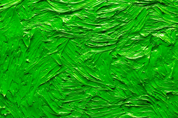 抽象绿色油画特写背景图片下载