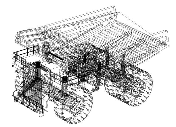 大型矿用自卸车图片下载