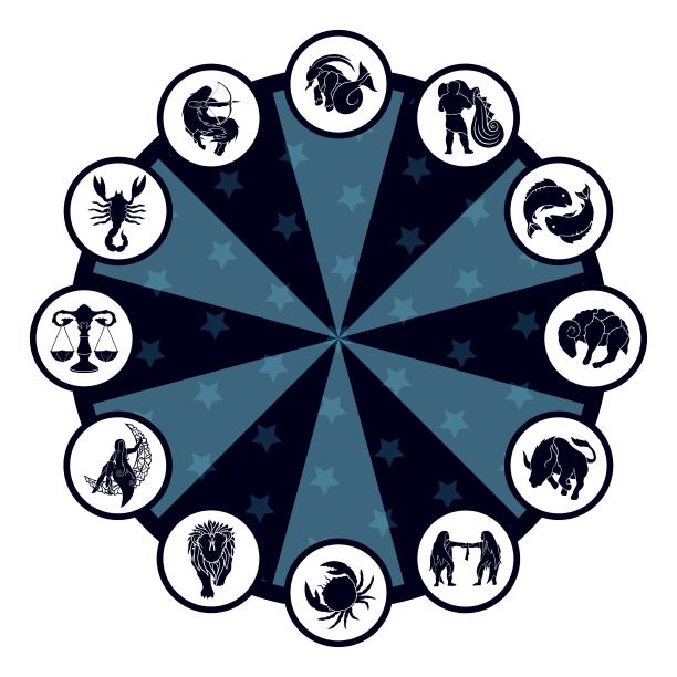 矢量艺术与黑色生肖符号图片下载