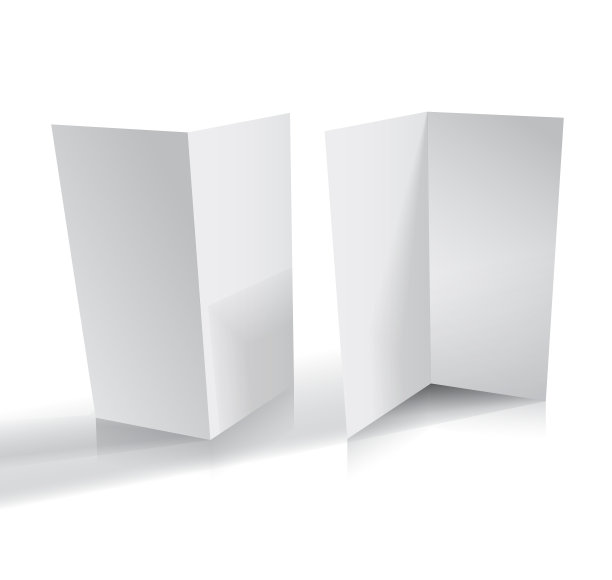 杂志，小册子，明信片，传单，商业3d卡或宣传册模板隔离在白色。图片下载