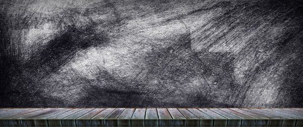 黑色的墙壁和木头图片下载