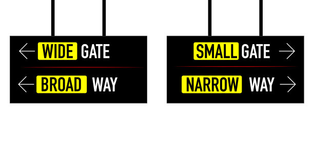 窄路宽门径宽小门图片下载