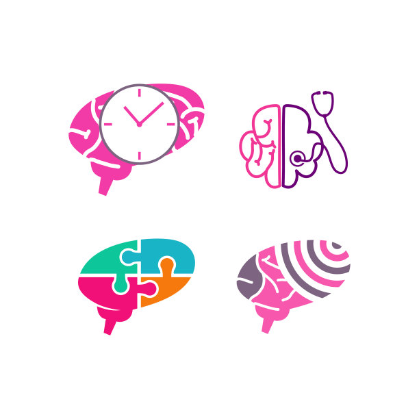 头脑模板思考想法概念头脑风暴力量思考图标图片下载