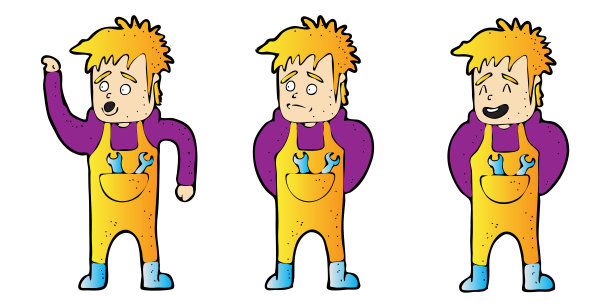 解释了修理工角色设计图片下载