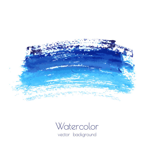 矢量码头，海军蓝，靛蓝水彩纹理图片下载