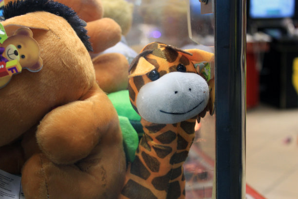 可爱的毛绒玩具长颈鹿图片下载