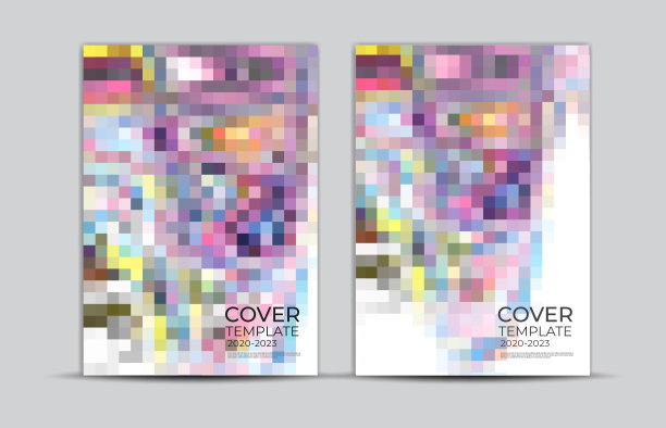 粉彩方块形状背景，封面设计，卡片，网页横幅，海报模板，时尚的纹理，纸艺术，抽象矢量插图图片下载