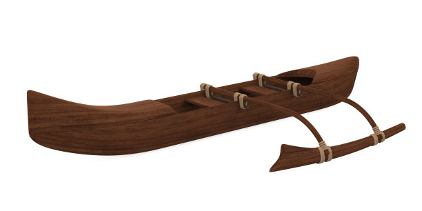 悬臂梁船孤立图片下载