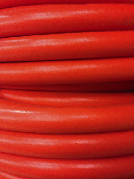 红色塑料管道图片下载