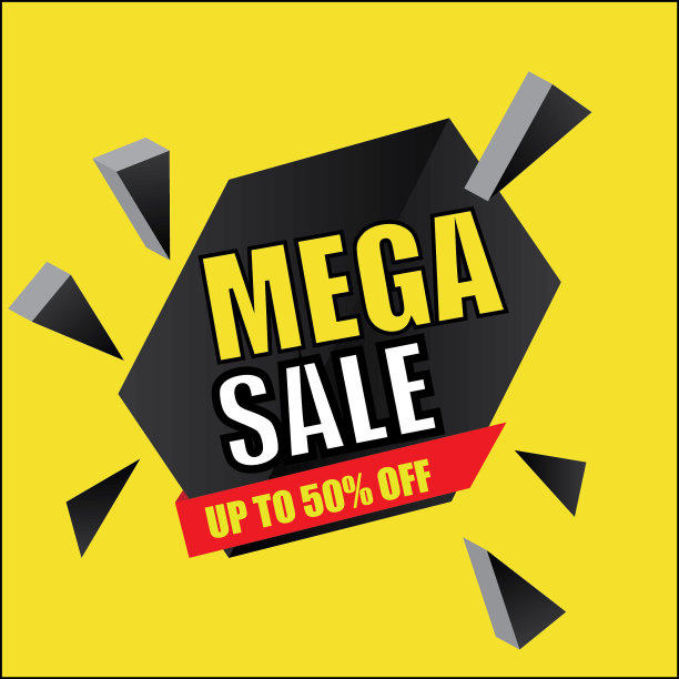 mega销售矢量设计与报价-插图图片下载