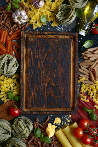意大利菜的传统有机食材图片下载