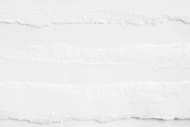 撕成碎片的白纸纹理背景。图片下载