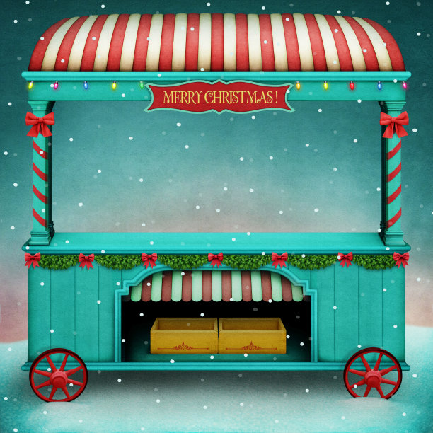 圣诞市场图片下载