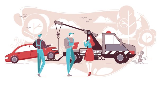 汽车服务，路边援助，交通。图片下载