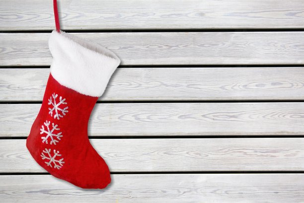 的袜子里。图片下载