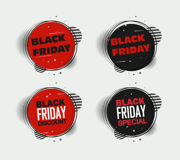 黑色星期五促销题词设计模板。“黑色星期五”的横幅。到70度。特别优惠价。矢量插图EPS10图片下载