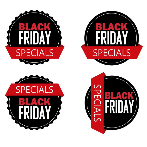 黑色星期五促销题词设计模板。“黑色星期五”的横幅。到70度。特别优惠价。矢量插图EPS10图片下载