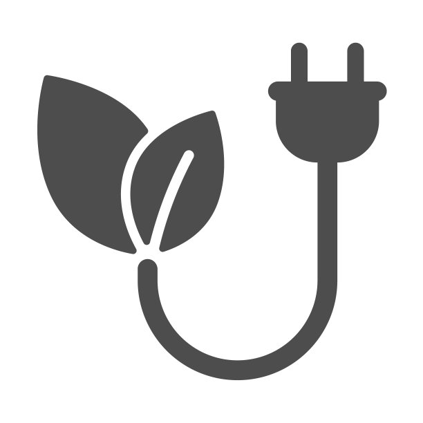 电线插头矢量图标图片下载