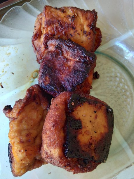 印尼的传统食物，熏豆腐图片下载