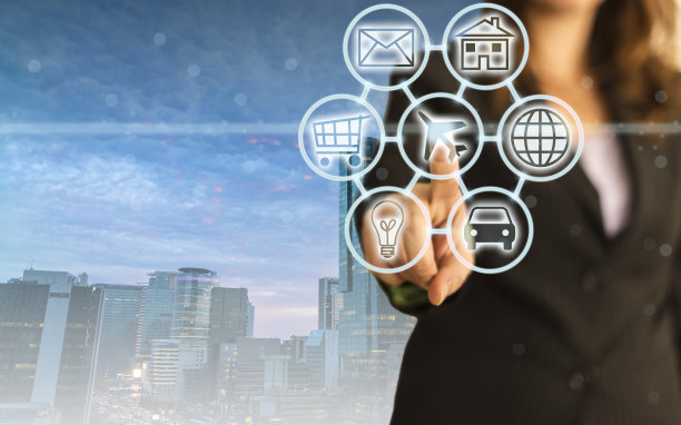 数字营销SEO搜索引擎优化通过全渠道通信网络图标对计算机软件应用开发和在线移动智能设备应用技术图片下载