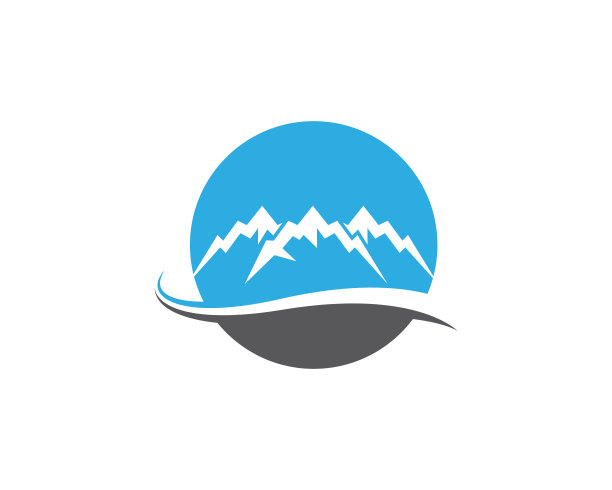 山矢量图标插图设计图片下载