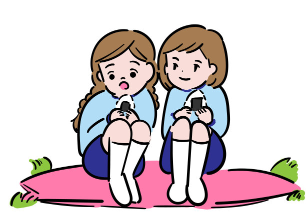 短途旅行，学校活动，和朋友在大自然中吃饭团图片下载