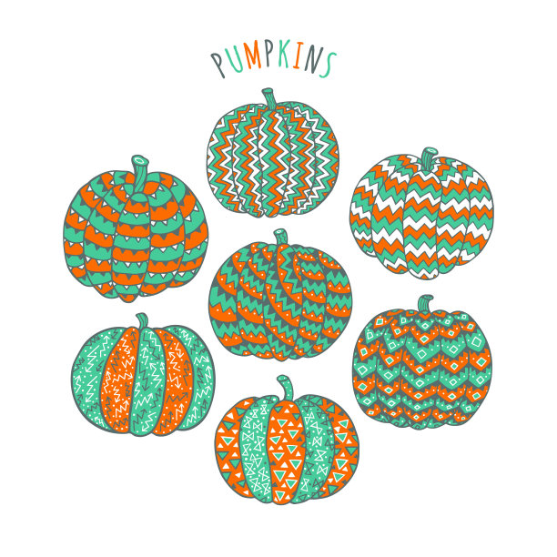 华丽的南瓜图片下载