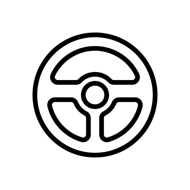 方向盘矢量图标图片下载