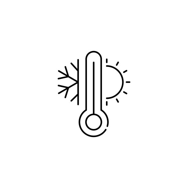 制冷和加热系统图标图片下载