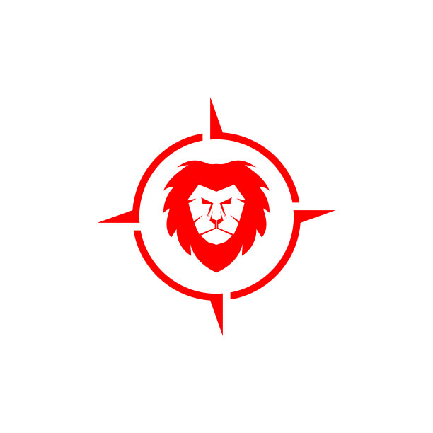 狮子标志向量模板向量图片下载