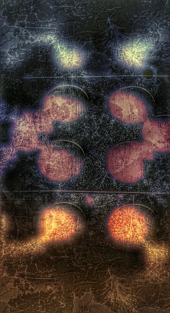 基金的抽象模式。剪纸、纸张和表格并列摆放。黑了。图片下载